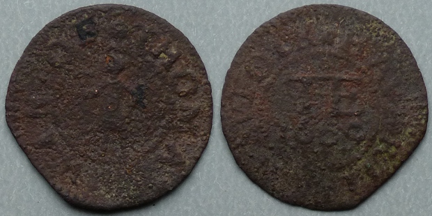 Haverhill, Thomas Ewin 1669 farthing